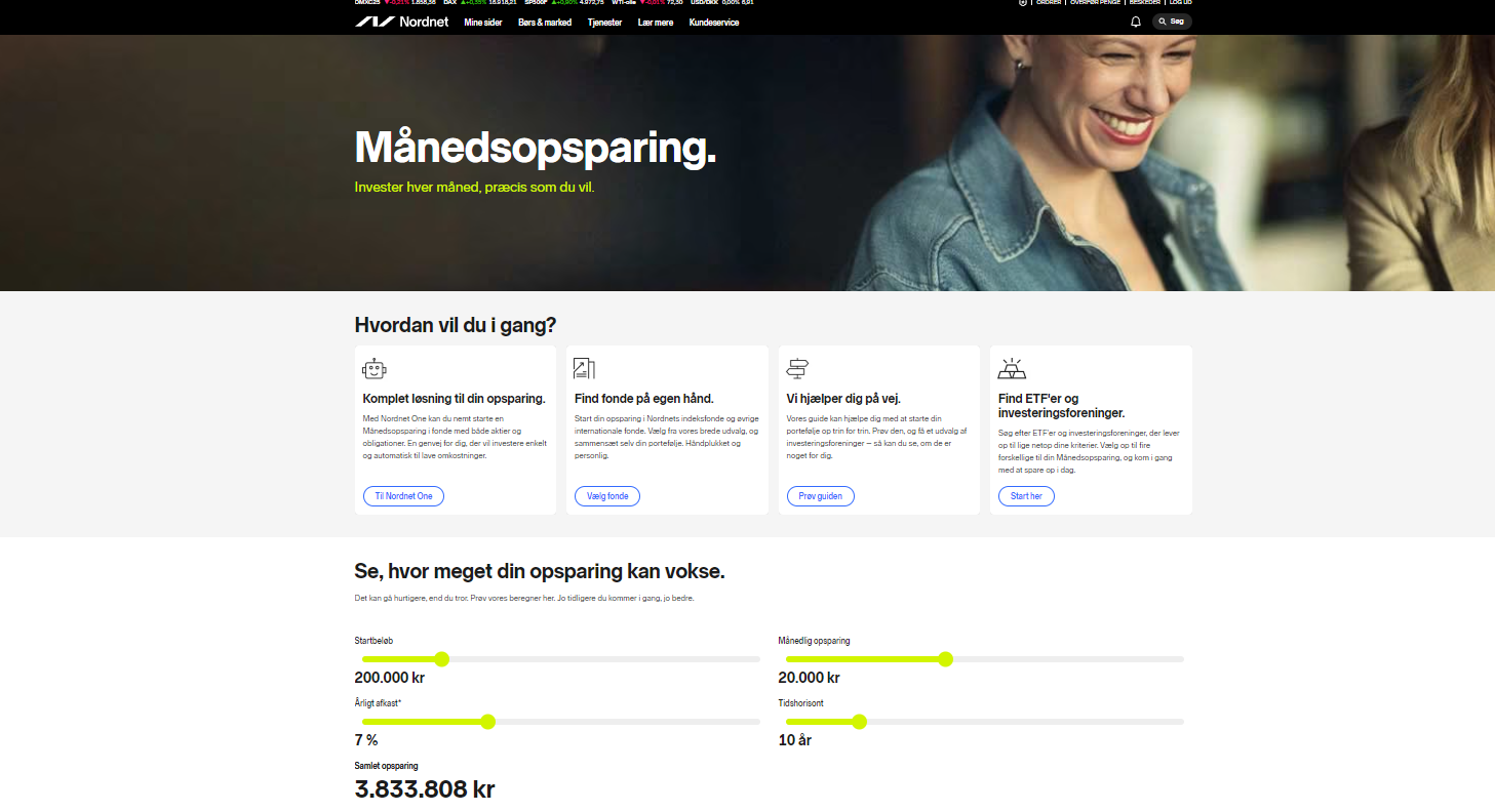 You are currently viewing Guide til Nordnet Månedsopsparing 2024: Sådan Kommer du i Gang med at Investere hver Måned